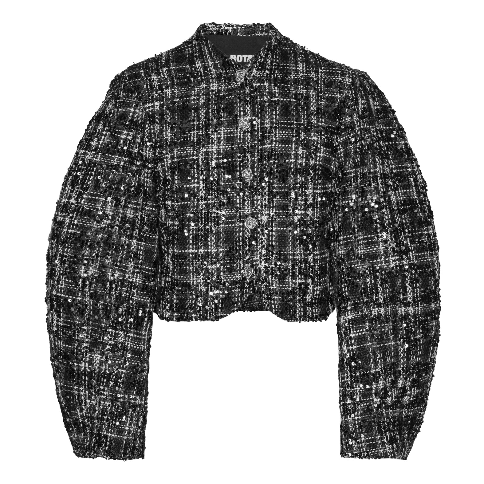 Boucléjacka - Black Comb