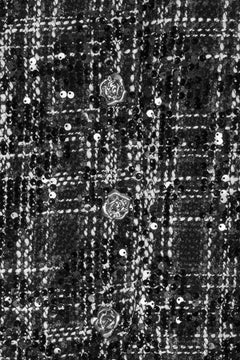Boucle Jacket - Black Comb