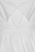 Puff Sleeve Bubble Top - Bright White