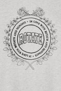 Heavy Sweat Crewneck - White Melange