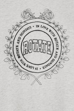 Heavy Sweat Crewneck - White Melange