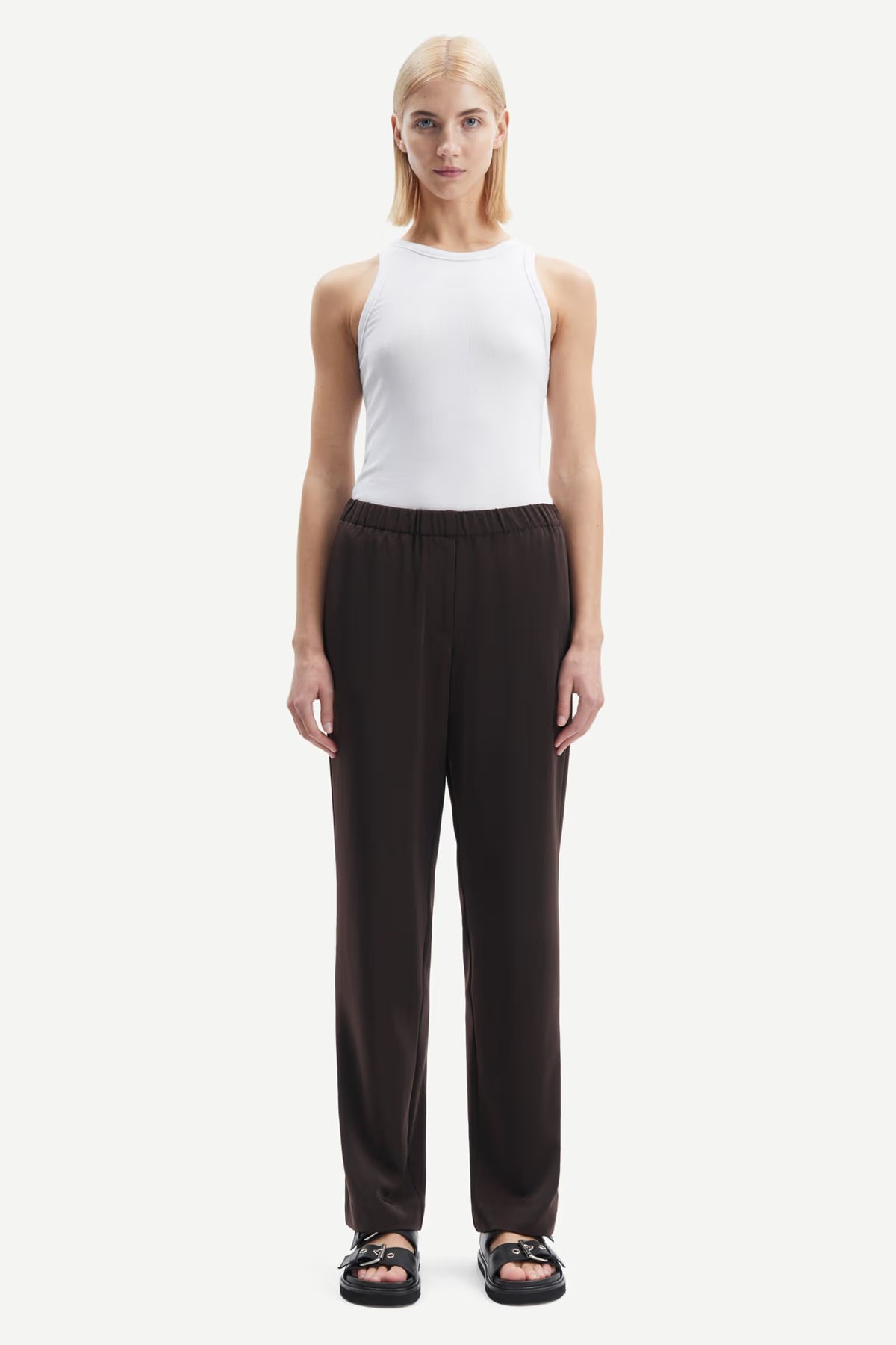 Hoys Straight Pants 7331 - Mole