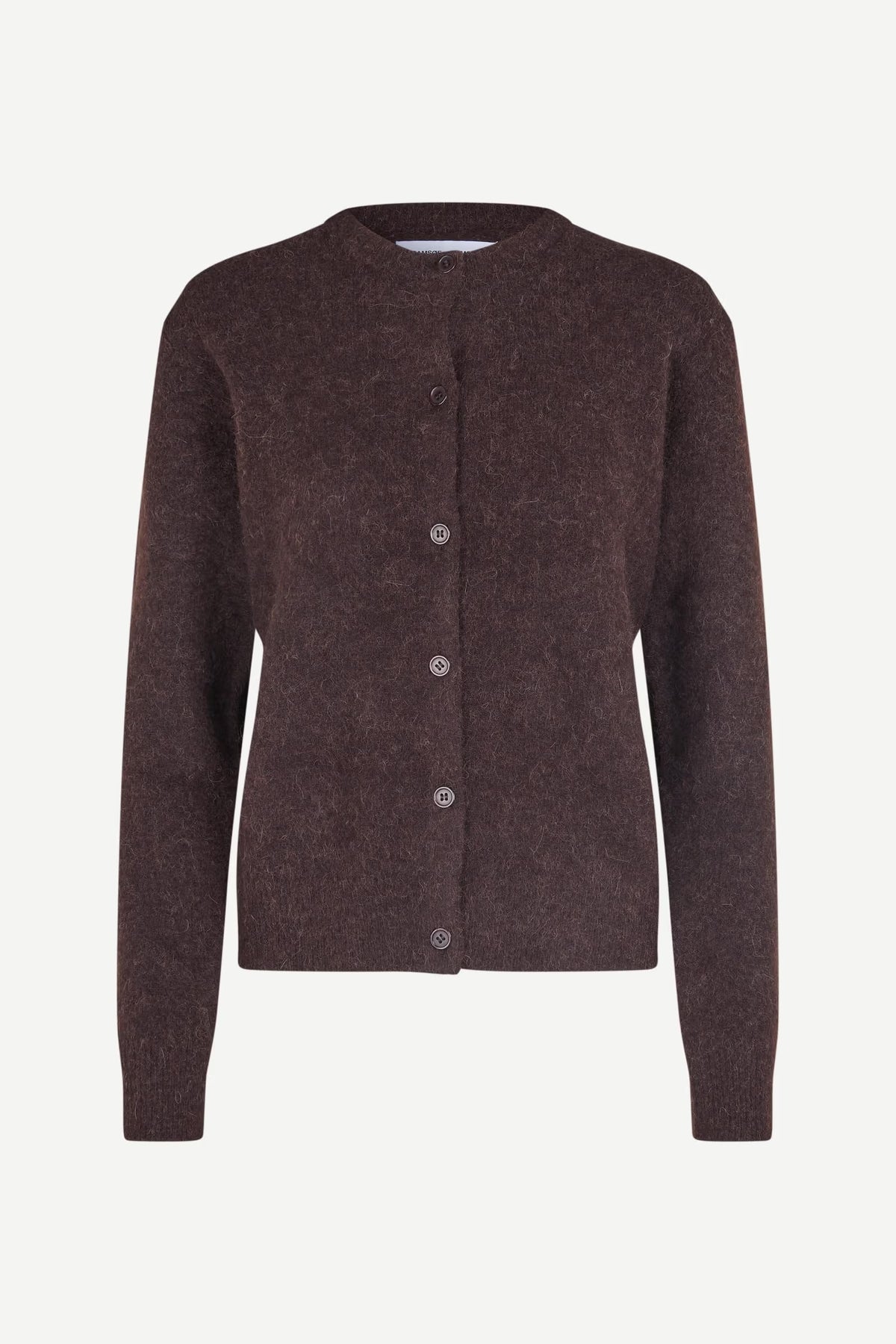 Nor Short Cardigan - Black Coffee