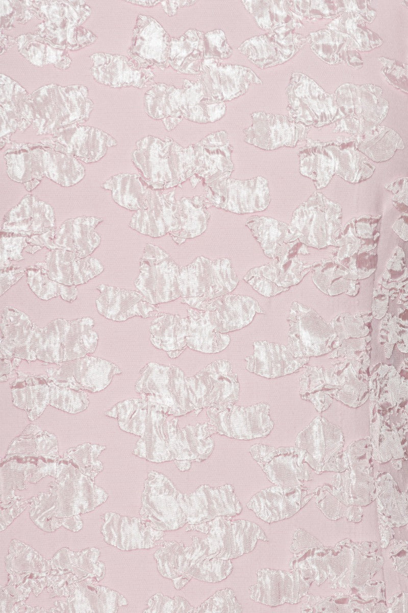Jacquard Midi Puffy Dress - Ballerina