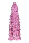 Angel Maxi Dress (Halterneck) - Lilac Dreams