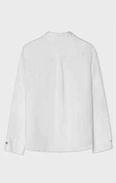 Nenne Linen Blouse - White