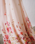 Georgette Tieband Gown - Wild Flowers