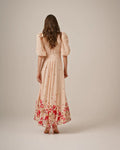 Georgette Tieband Gown - Wild Flowers