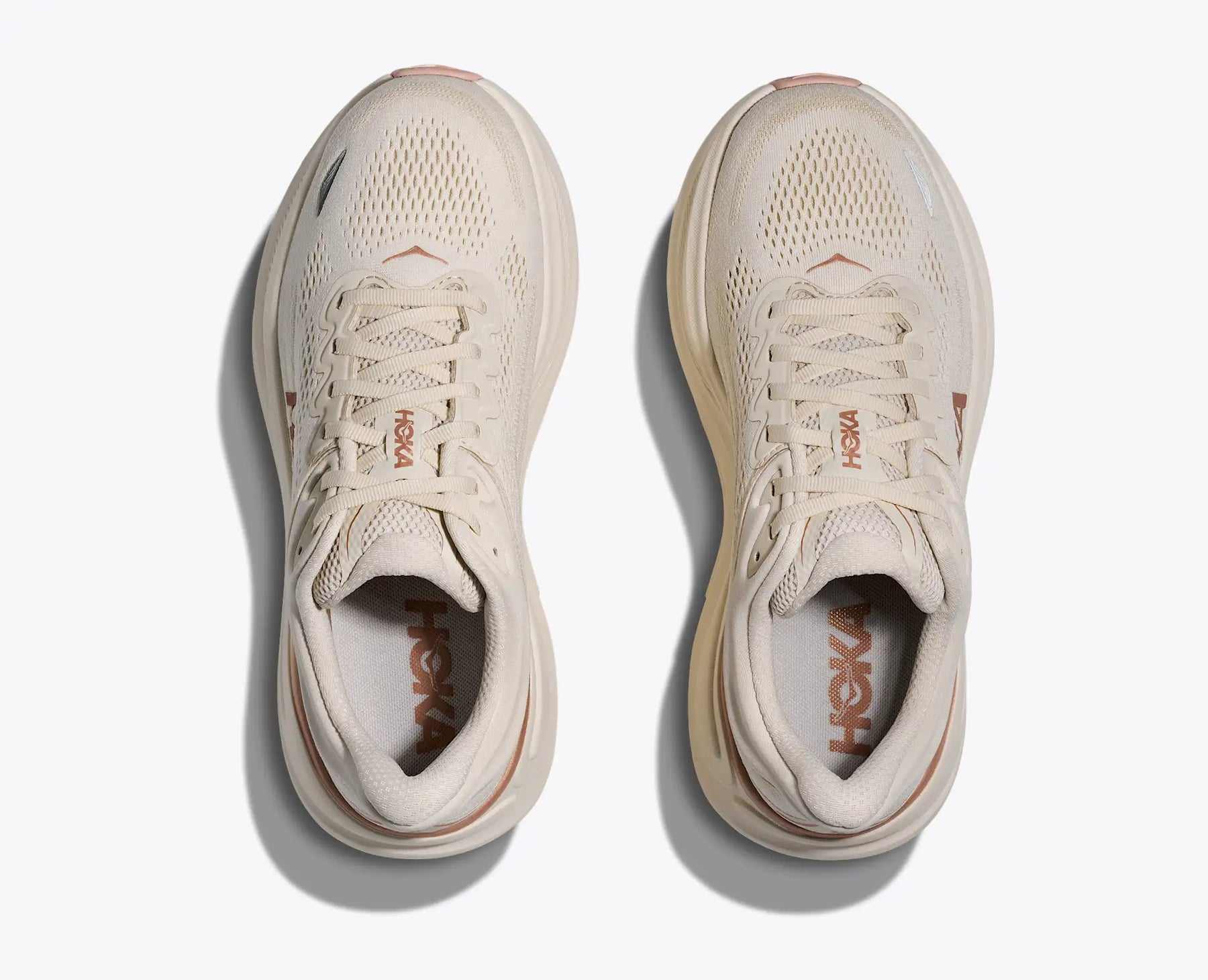 W Bondi 9 - Oat Milk/Rose Gold