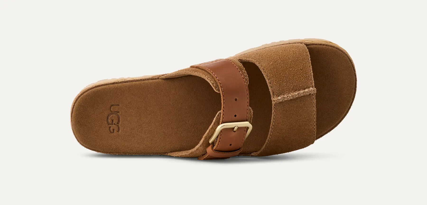 W Aubrey Slide - Chestnut