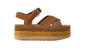 W Aubrey Ankle Strap - Chestnut