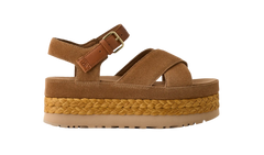 W Aubrey Ankle Strap - Chestnut