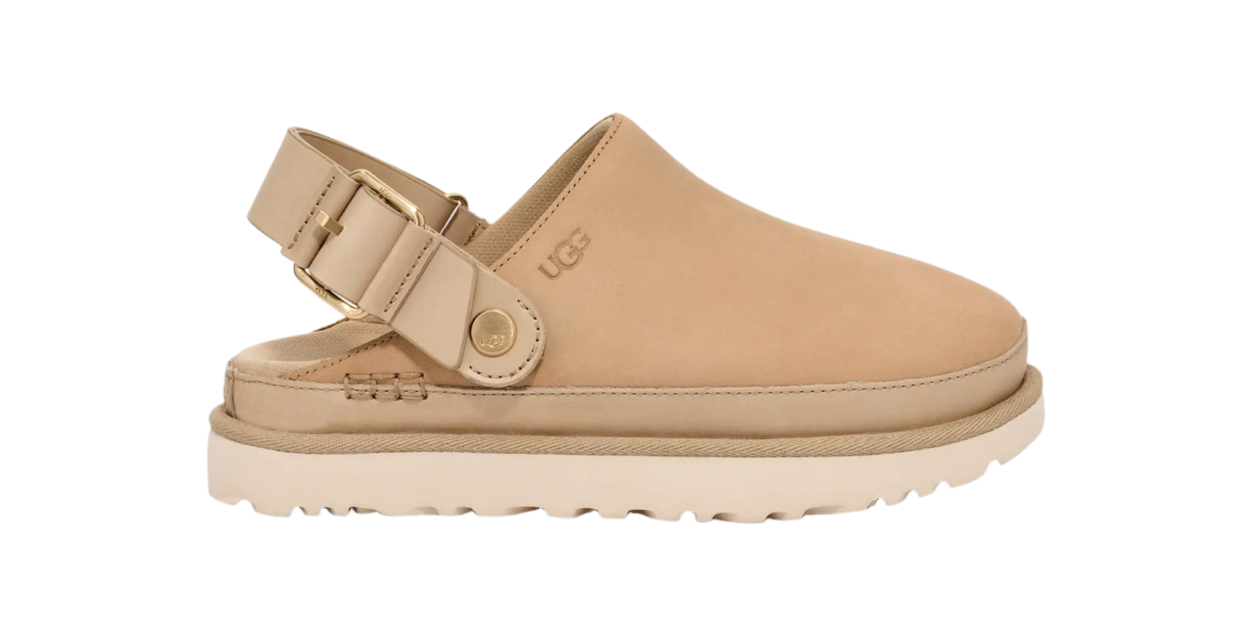 UGG W Goldenstar Villa Clog - Mustard Seed