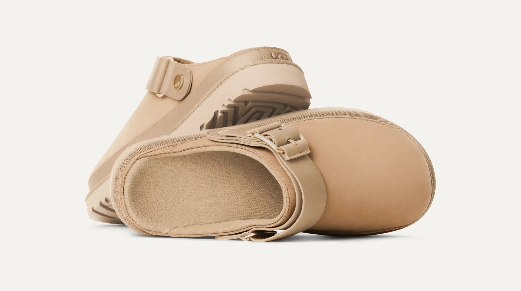 UGG W Goldenstar Villa Clog - Mustard Seed