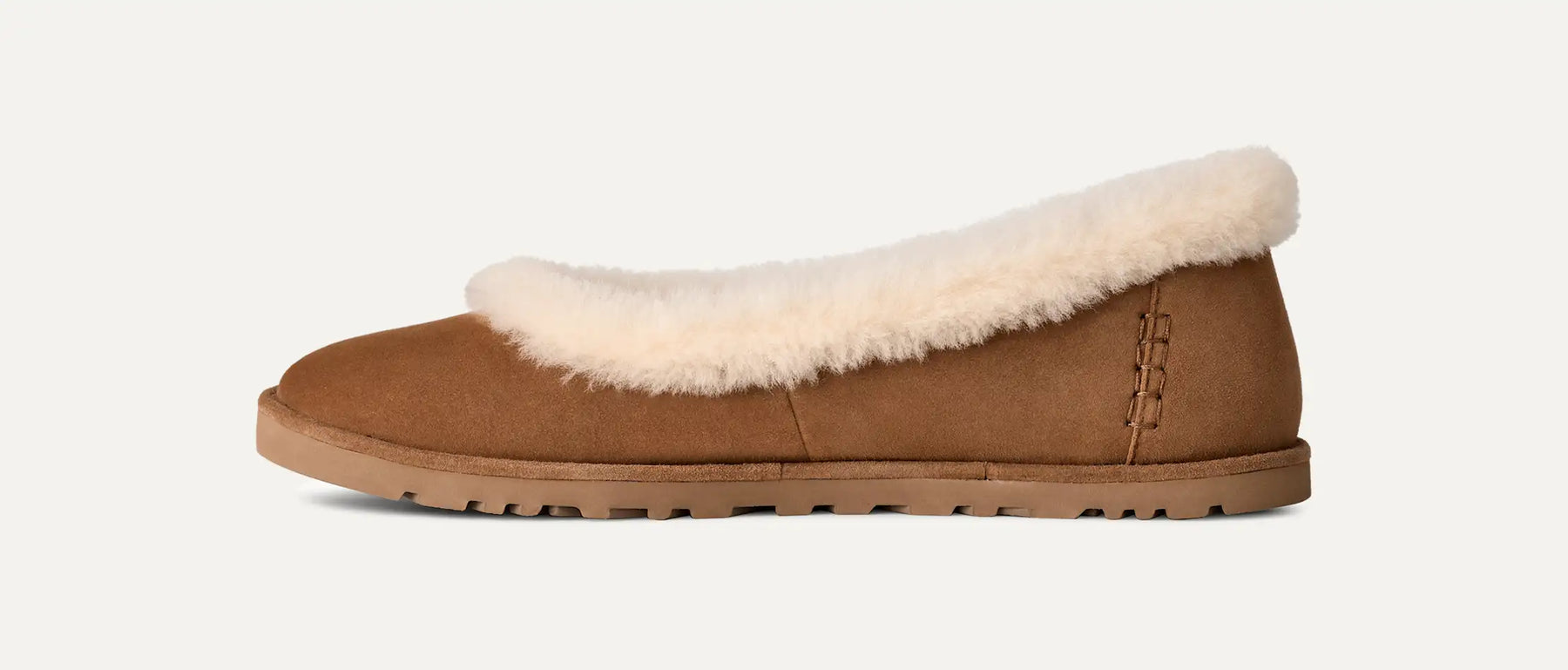 W Zora Ballet Flat - Chestnut