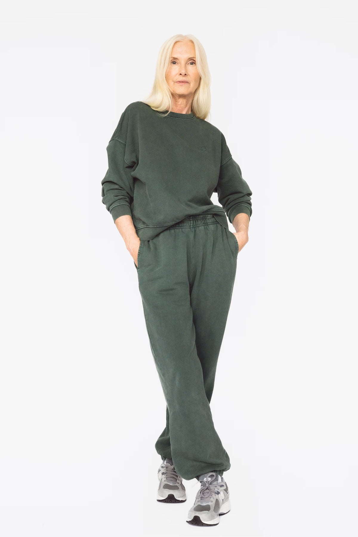 Mila Sweatpants - Dark Green