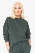 Mara Sweatshirt - Mörkgrön
