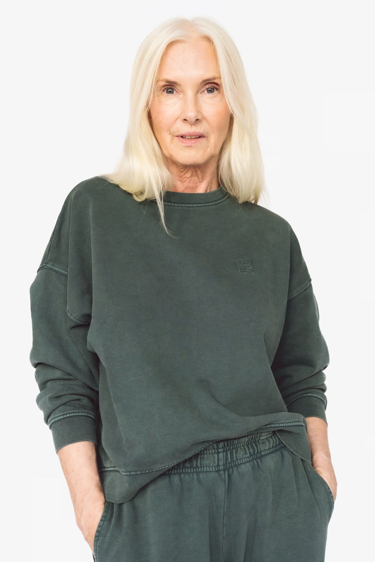 Mara Sweatshirt - Mörkgrön