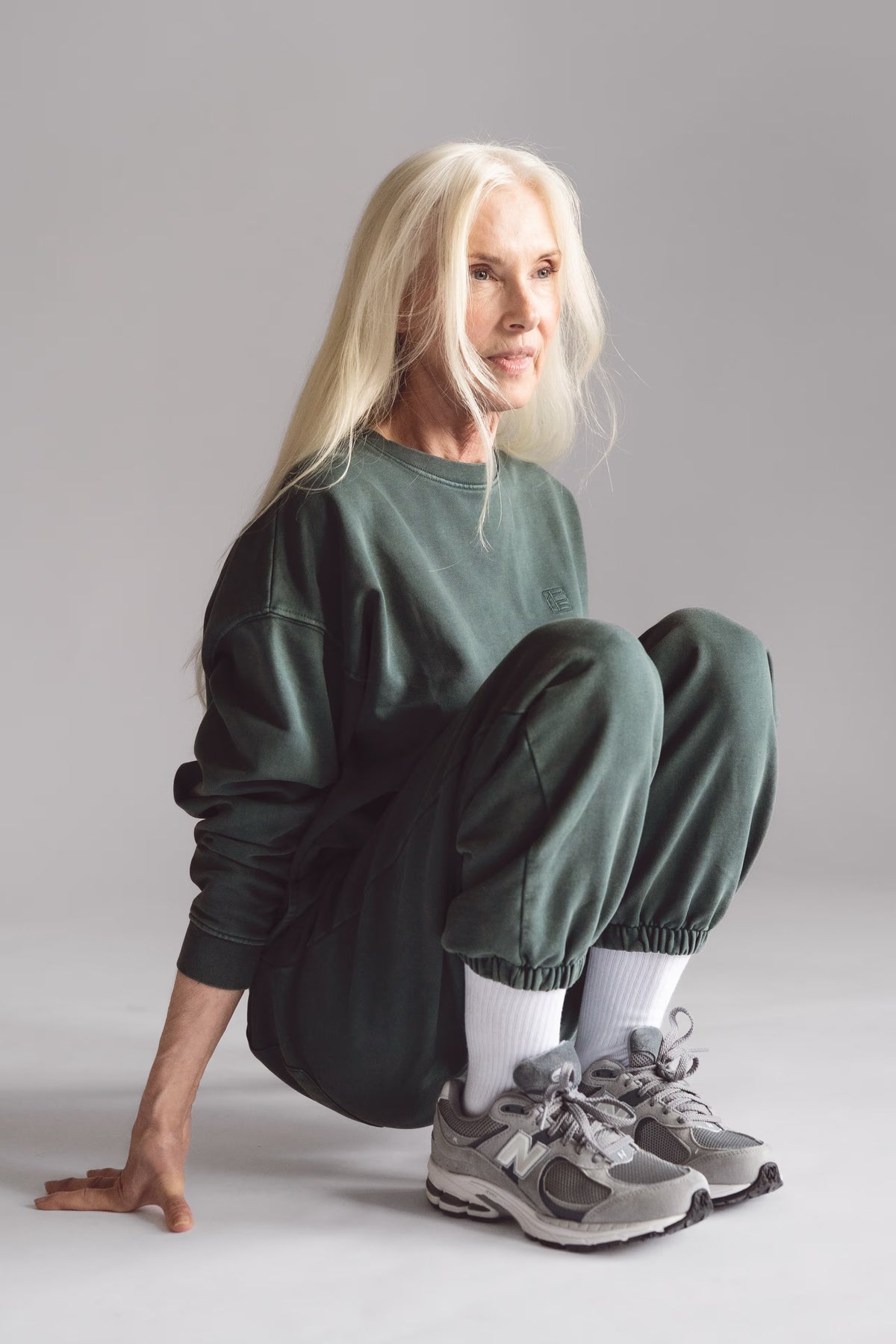 Mara Sweatshirt - Mörkgrön