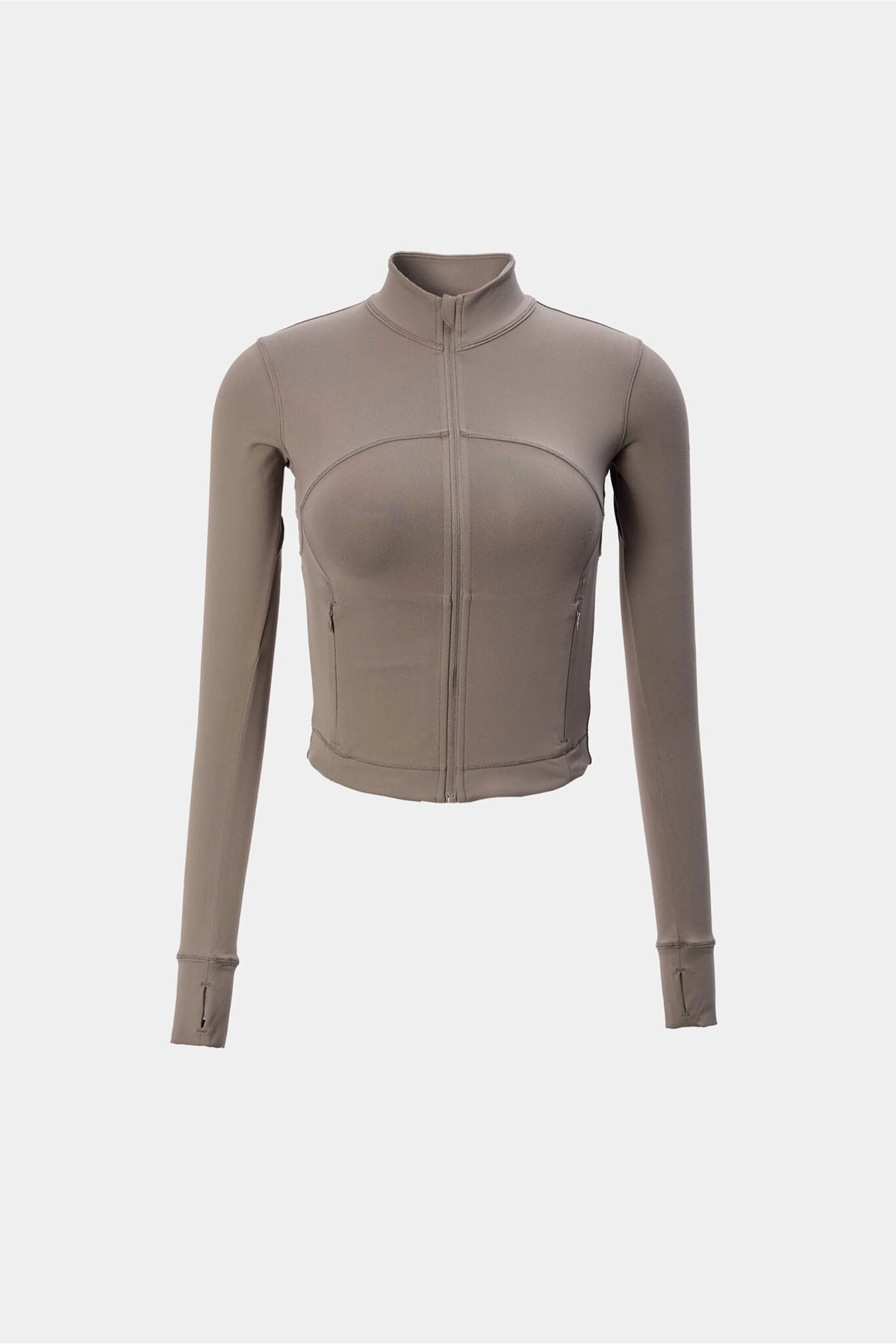 Sculptluxe® Zip Jacket - Truffle