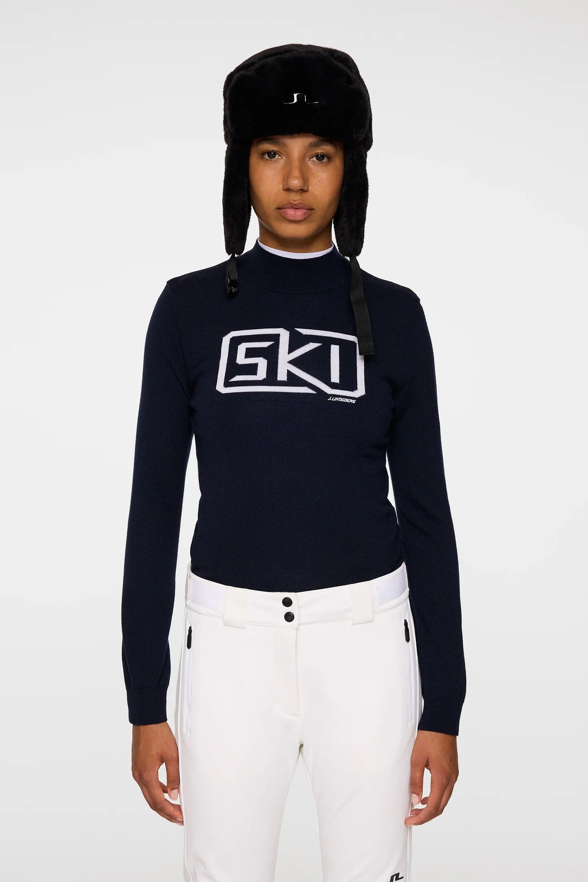 J.Lindeberg Miracle Knitted Sweater - Navy