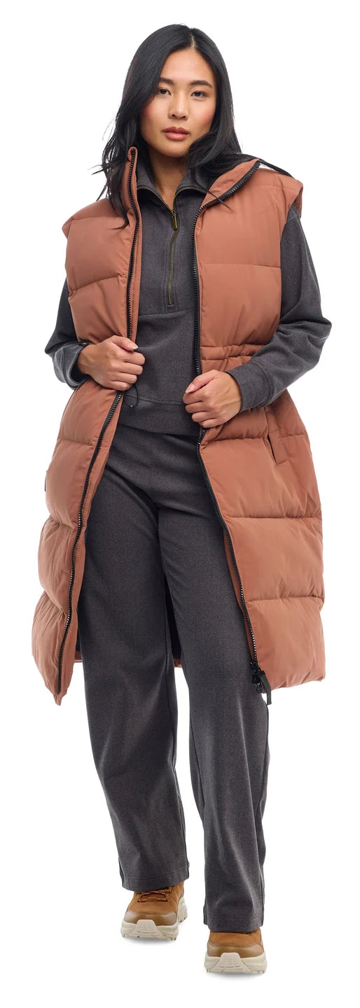 Mode Ada Vest - Mokka