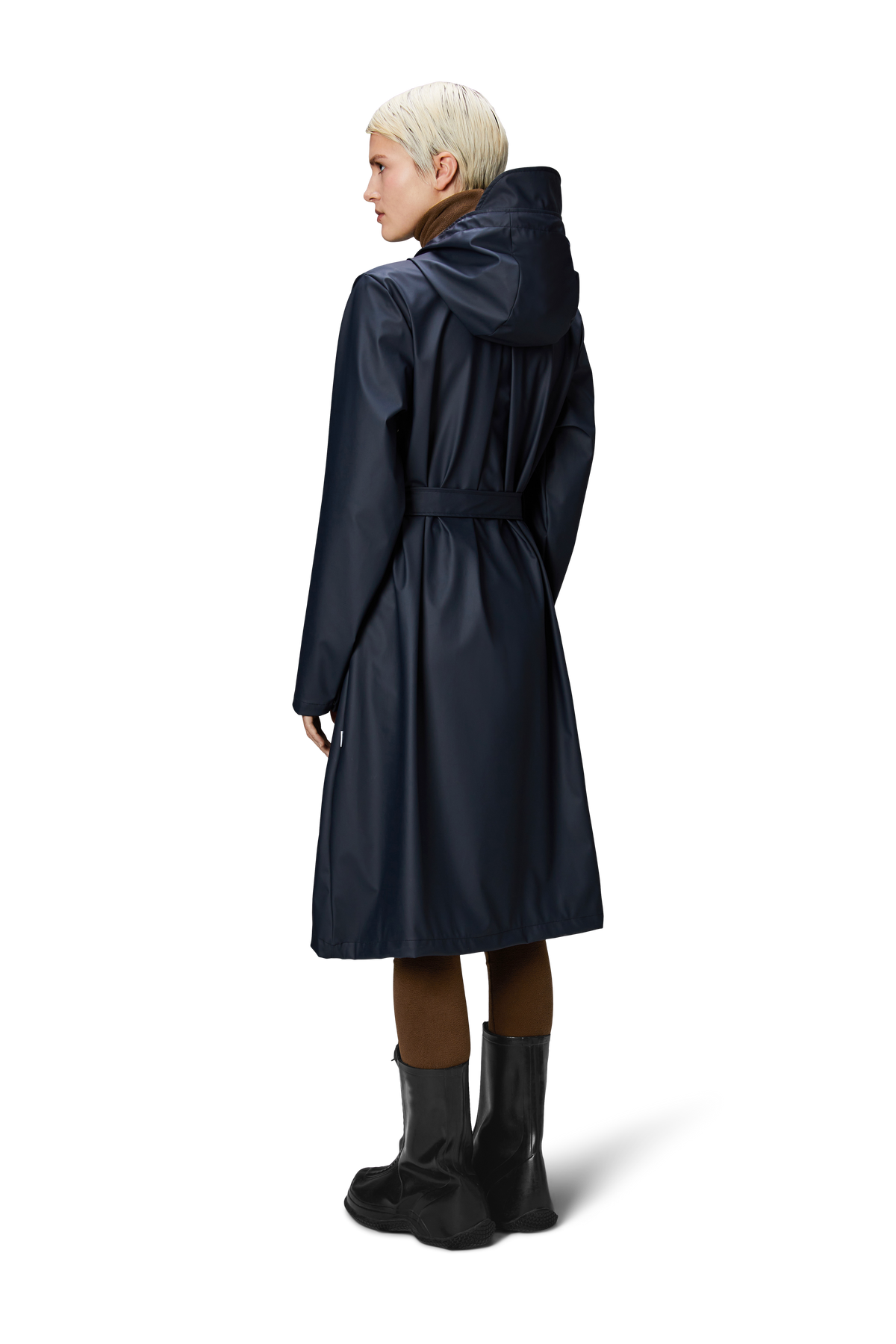 A-Line Longer W Jacket W3 - Navy