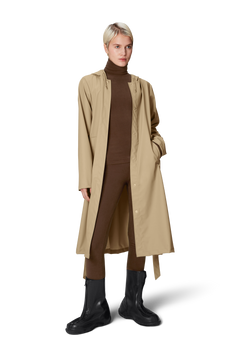 A-Line Longer W Jacket W3 - Sand
