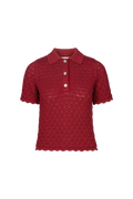 Gwen Knit Tee - Berry