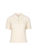 Gwen Knit Tee - Cream