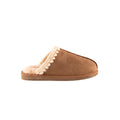 Selina toffel - Chestnut