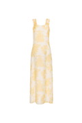 Zaha Dress - Yellow Floral Print