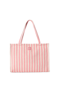 Ivy Tote Bag - Light Pink Stripe