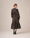 Poplin Smocking Dress - Midnight Paisley
