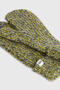 Monica Moulinere Knit Mittens - Dark Grey