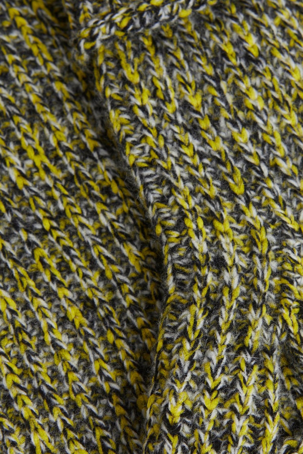 Monica Moulinere Knit Mittens - Dark Grey