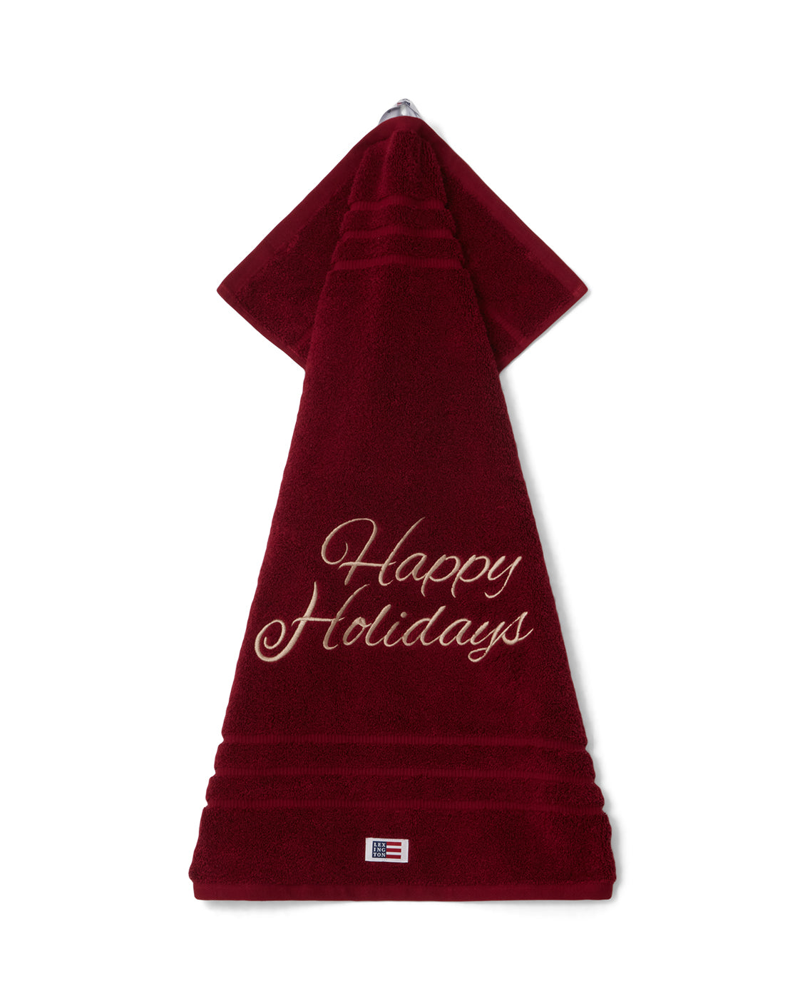 Original Towel 50X70  - Wine Happy Holidays