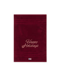 Original Towel 50X70  - Wine Happy Holidays