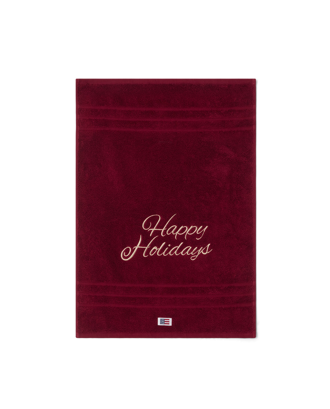 Original Towel 50X70  - Wine Happy Holidays