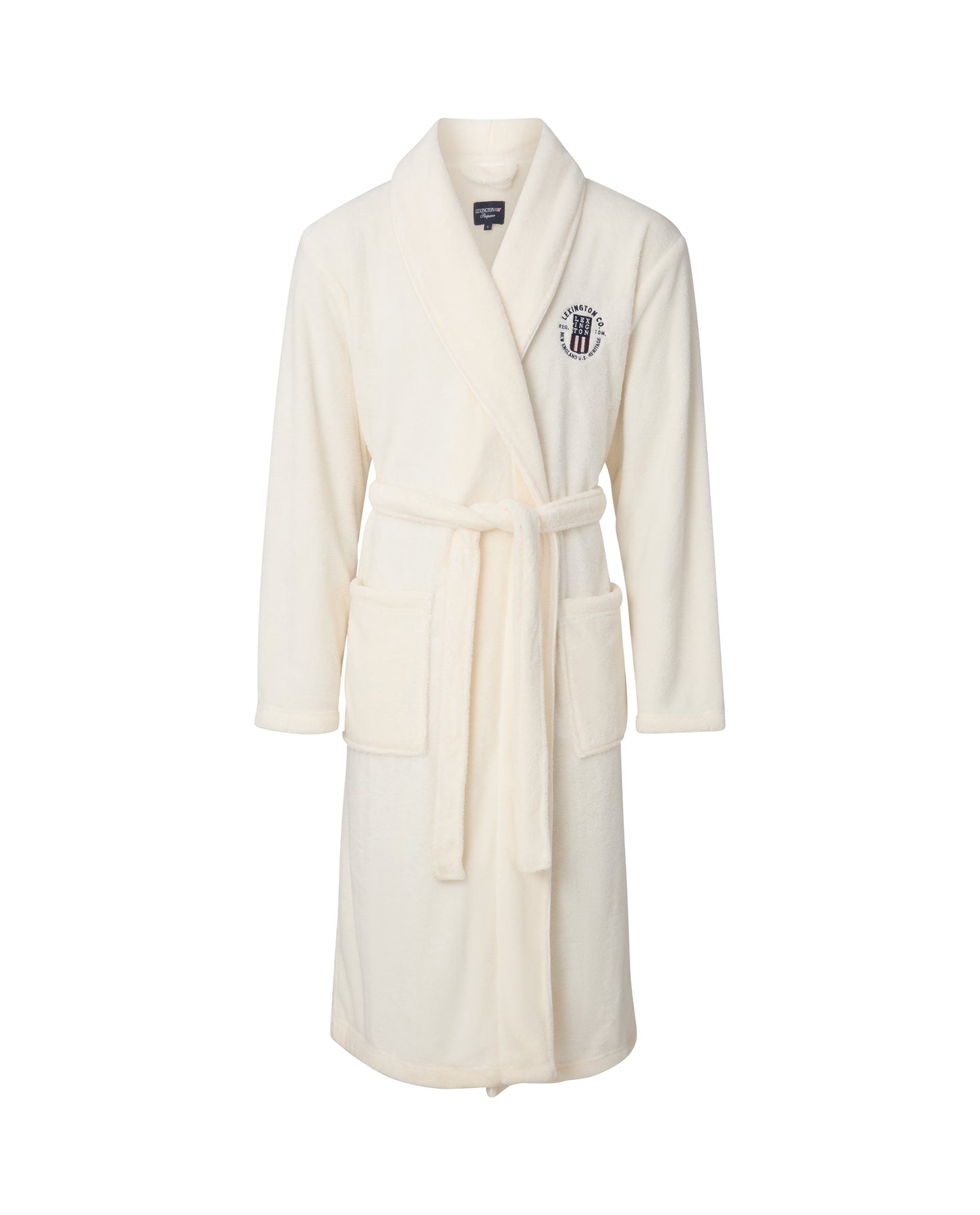 Lesley Fleece Robe - White