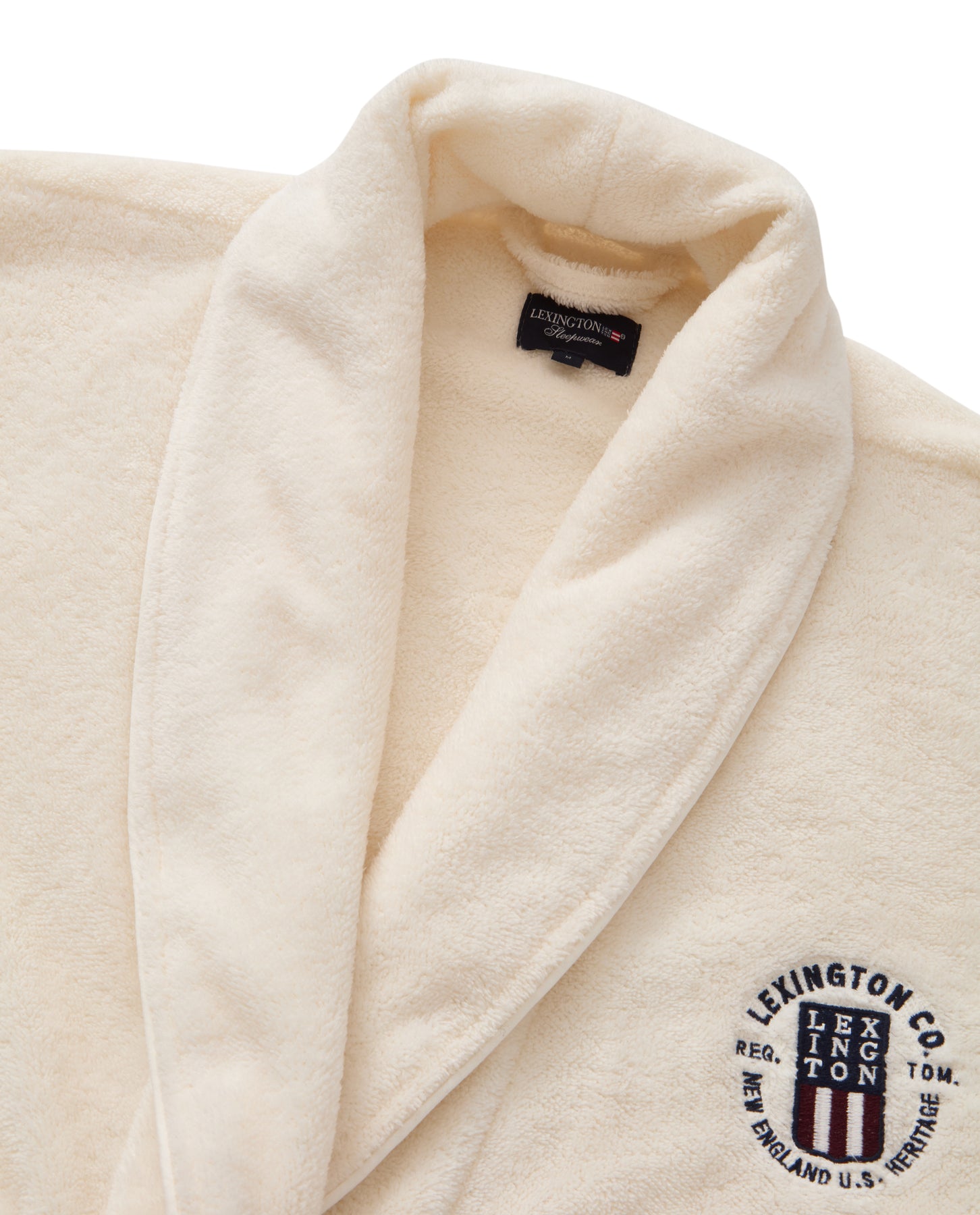 Lesley Fleece Robe - White