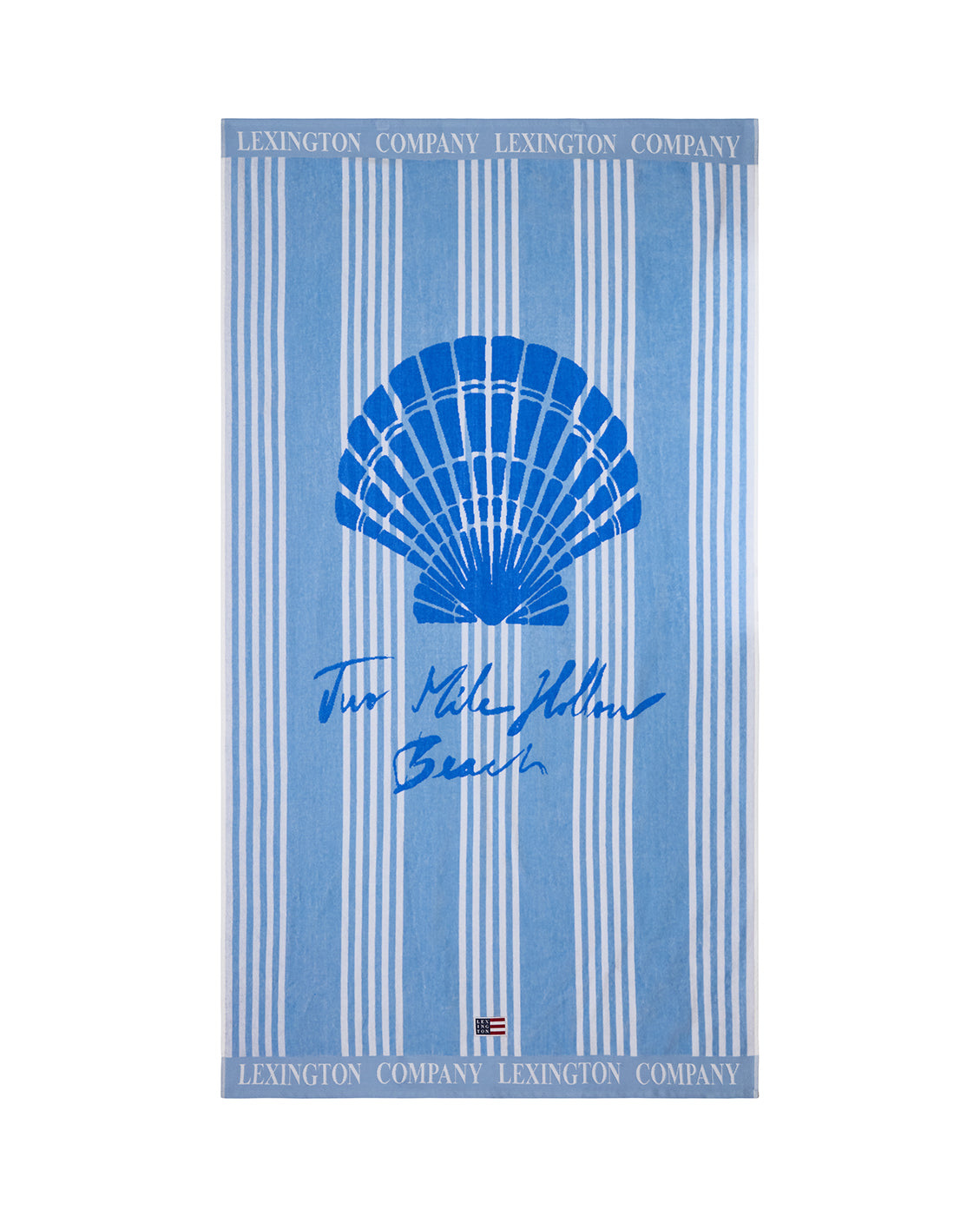 Long Island Beaches Strandhandduk 100x180 - Sky Blue/Blue