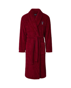 Lesley Fleece Robe - Red