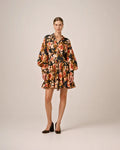 Striped Shirt Dress - Evening Roses