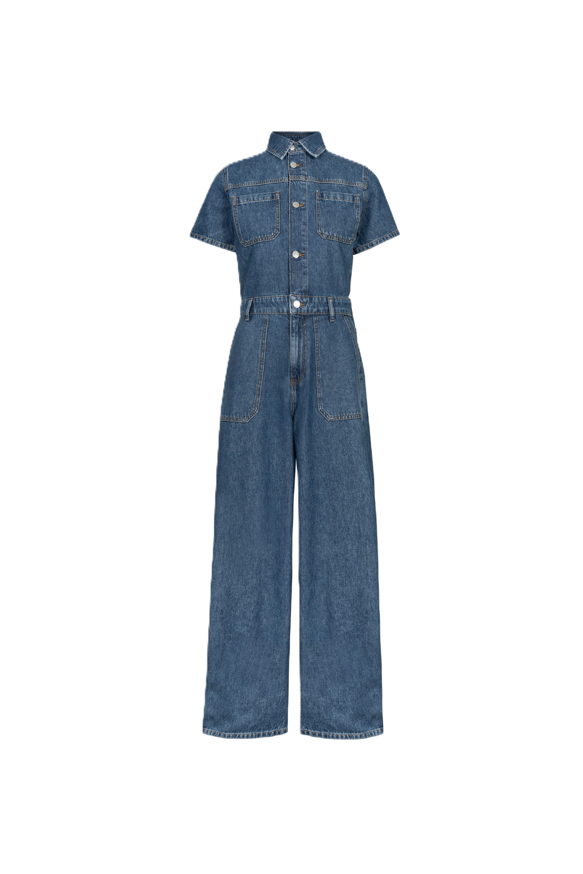 Miller Jumpsuit - Mid Blue