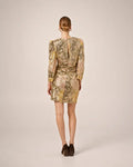 Sequins Mini Dress - Evening Roses
