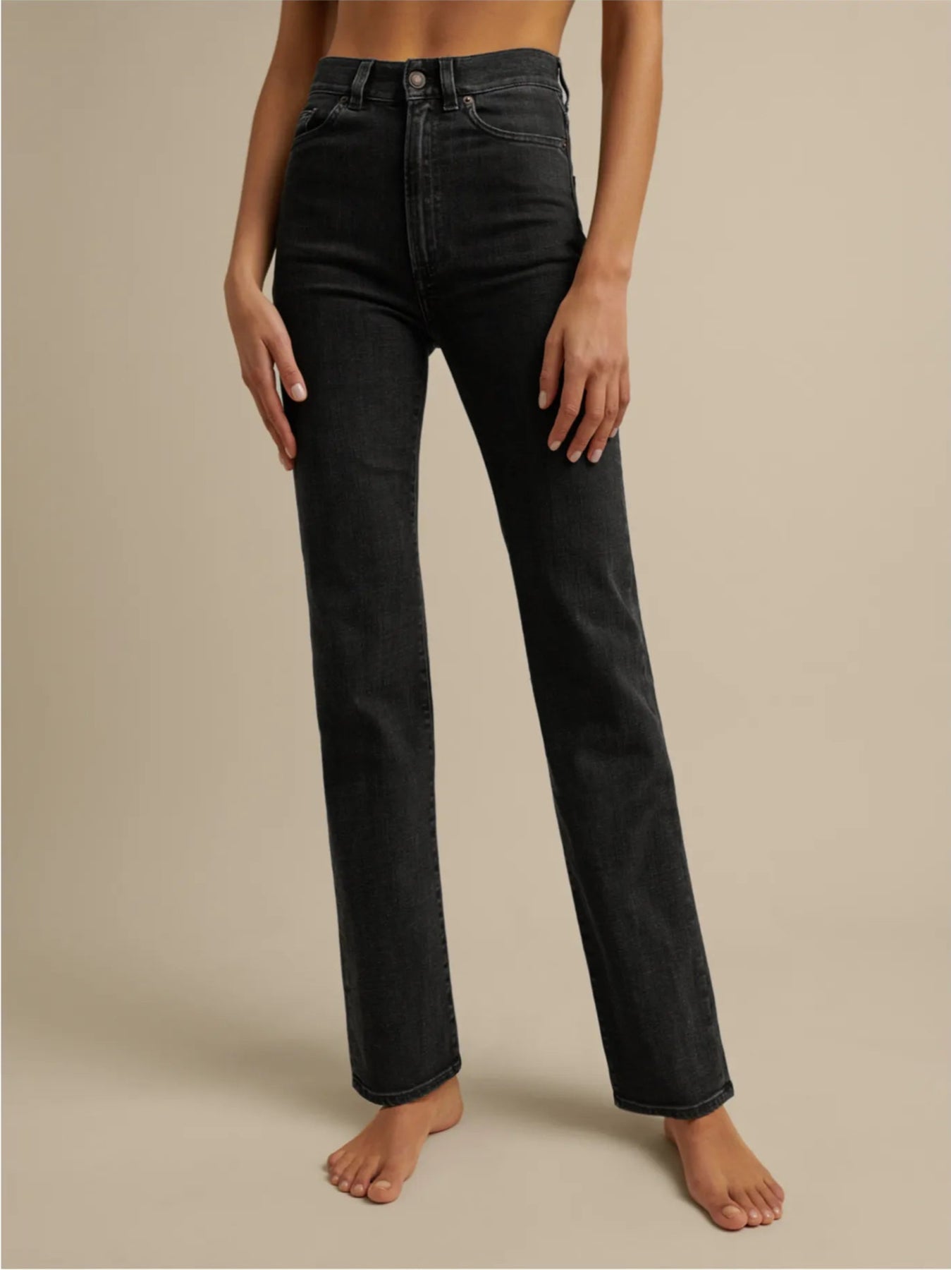 Jeanerica EW004 Eiffel Jeans - Used Black