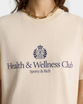 H&W Crest T-Shirt - Cream