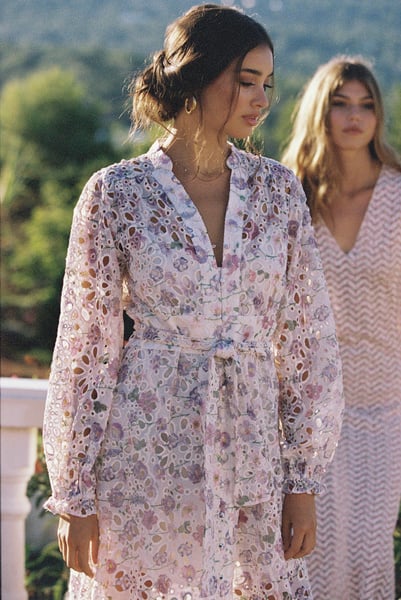 Lenna Maxi Dress - French Floral