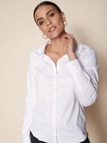 Tina Jersey Shirt - Vit